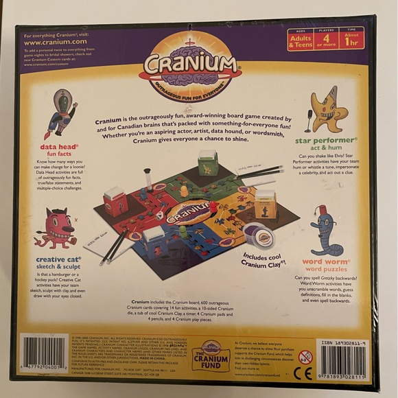 BNIB Classic Cranium - Picture 3 of 4